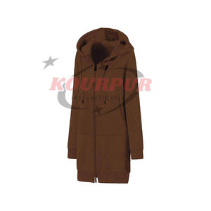 New Arrival Trendy And Stylish Long <b>Hoodie</b> <b>For</b> <b>Women</b> In Reasonable Price With Pockets - Product Image 2