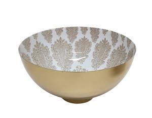 Vente en gros de bols de service en métal en vrac Bol rond de luxe au design élégant Bol à fruits de style classique pour les maisons et les hôtels - Product Image 1