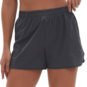 Pantalones cortos con logotipo personalizado para mujer, ropa de gimnasio, ropa deportiva, entrenamiento, Fitness, correr, Fitness, pantalones cortos transpirables para gimnasio para mujer - Product Image 1