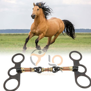 ที่กําหนดเองสแตนเลสไข่ก้นม้าภาษาอังกฤษ Snaffle Bits ปากม้าปิดปาก Snaffle Bits - Product Image 3