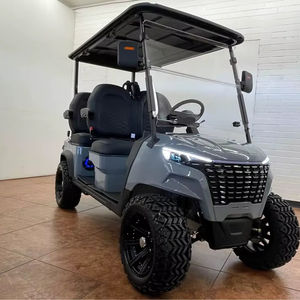 Carrito de Golf Eléctrico de Alta Calidad de 48V 60V 72V, Duradero, para 3-4 Pasajeros, Motor de 5KW, Velocidad de 50-70km/h, Alcance Máximo de 70-90km, Certificado CE, Peso Bruto de 500kg+ - Product Image 1