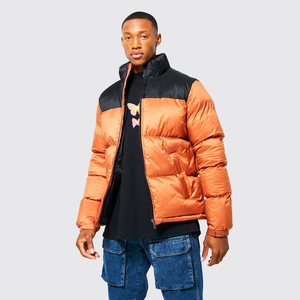 Wholesale Custom Nylon <b>Puffer</b> <b>Jacket</b> Quilted Winter Men Removable Hooded <b>Puffer</b> <b>Jackets</b> for Men - Product Image 1