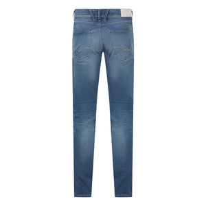 Pantalones vaqueros de gran oferta OEM 2025 para hombre, pantalones vaqueros lavados transpirables de diseño personalizado OEM de pierna recta de alta calidad para hombre - Product Image 2