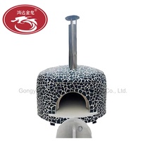 Professionnel 500 ° Four à pizza C Rock, grande taille, portable, à bois, pour la cuisson en extérieur