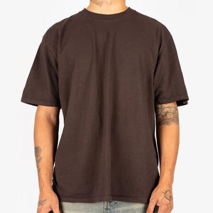 เสื้อยืดคอตตอนหนาพิเศษสำหรับผู้ชาย 220gsm ทรงคลาสสิก คอกลม คุณภาพสูง ผลิตแบบ OEM - Product Image 2