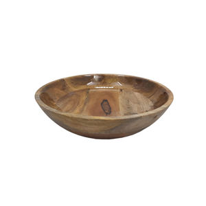 Customized Decorative Wooden Round Shape Fruit Bowl Enamel Finished for Kitchen and <b>Tabletop</b> Food & Snacks Serving Bowls - Product Image 6