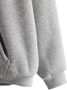 Sweat-shirt à capuche à manches longues pour femmes, décontracté, imprimé cœur, design personnalisé, unisexe, nouvelle mode - Product Image 4