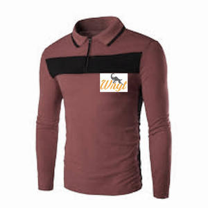 Chemises polos en piqué épais personnalisées sérigraphiées pour hommes chemise de golf en coton pour hommes chemise polo pour hommes impression décontractée OEM - Product Image 4