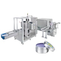 Machine de remplissage automatique à double buse avec tunnel de congélation - Ligne de production d'eye-liner et de crème avec pompe céramique servo