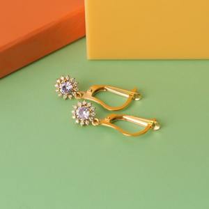 Pendientes de Plata de Ley 925 con Topacio Blanco, Joyería Hecha a Mano, Estilo Bohemio, para Mujer, Regalo de Boda para Esposa - Product Image 2