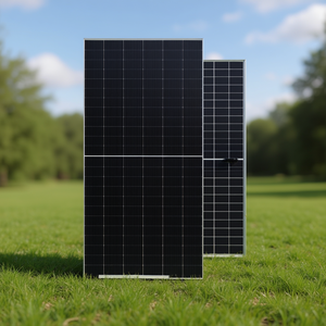 Panel Solar Bifacial Mono PERC de 590W de Risen Energy, Paquete de 31 Unidades con Marco Plateado - Product Image 3