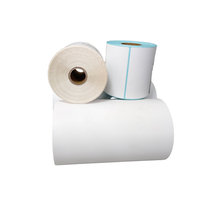 Etiquetas Térmicas Resistentes al Aceite Personalizadas al por Mayor de Fábrica con Código de Barras para Pasillos de Supermercados, Impresión de Fecha de Caducidad, 2x3 Pulgadas
