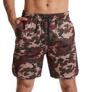 Bermuda d'été pour hommes, mode décontractée et écologique, short de sport confortable, classique et respirant avec cordon de serrage, service OEM - Product Image 2