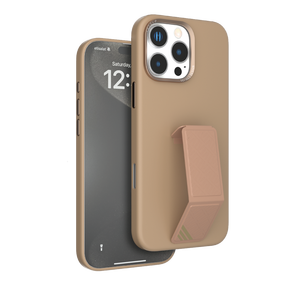 Levelo morphix เคสซิลิโคนพร้อมที่จับหนังสำหรับ iPhone 16 PRO MAX มาพร้อมกับอุปกรณ์เสริมที่จับโทรศัพท์ - Product Image 1