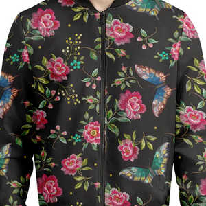 Blouson bombardier à la mode avec marque personnalisée en gros pour hommes Blouson bombardier de conception de services OEM fabriqué en usine pour hommes - Product Image 3