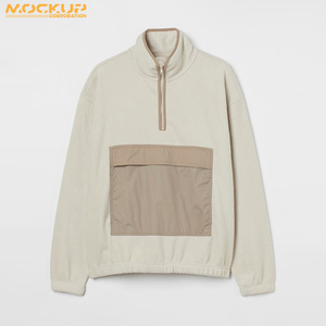 OEM Custom Heavy Winter <b>Men</b> Shearling Jacket Fashion <b>Fleece</b> <b>Sherpa</b> <b>Hoodies</b> Jacket for <b>Men's</b> - Product Image 5