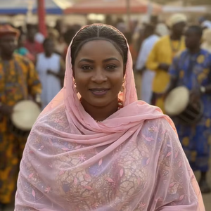 AHE Châle long en voile de coton léger, doux, durable et respirant de 220g pour femme africaine, motif floral cachemire, fabriqué au Pakistan, idéal pour l'hiver - Product Image 1