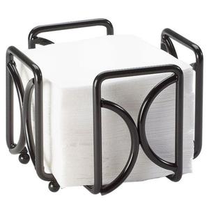 แท่นวางทิชชู่เคลือบผงสีดำสำหรับโต๊ะอาหารค่ำแบบปรับแต่งได้ - Product Image 1