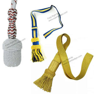 Nudos de espada del Tercer Reich y Portepee Lingote personalizado Sable Lingote francés Nudo de sable Nudo de oro al por mayor - Product Image 2