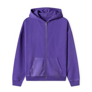 Sweat à capuche zippé à la mode pour hommes | Veste zippée confortable avec capuche réglable - Product Image 1