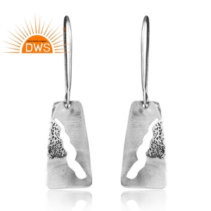 ต่างหูเงิน925ออกซิไดซ์สำหรับผู้หญิงเครื่องประดับที่กำหนดเองสำหรับผู้หญิงของขวัญสำหรับผู้หญิงสำหรับเธอ - Product Image 1