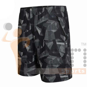 Shorts d'entraînement hommes Top qualité prix usine blanc Football Football Shorts avec bande et maille personnaliser Shorts de sport - Product Image 2