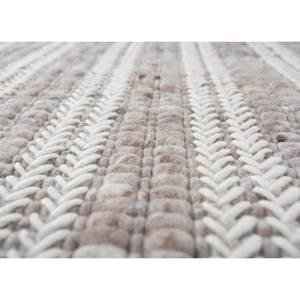 Alfombras de Lana Clásicas a Rayas Color Marfil Contour, 9x12, Tejidas a Mano, para Decoración de Sala de Estar, para Adolescentes - PHWC-10 - Product Image 3