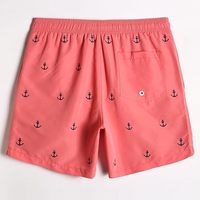 Shorts de bain décontractés pour hommes 100% coton Impression numérique Écologique Séchage rapide Protection UV Vente en gros