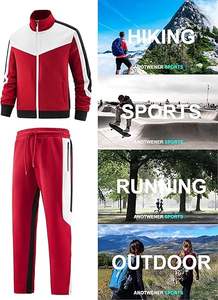Bas Prix Survêtement Hommes Survêtements En Gros Costumes Sport Survêtement Formation Jogging Sport Survêtement, 100% coton - Product Image 3