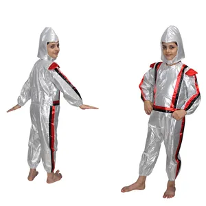 Nieuwe Zilveren Elegante Robot Alien Cosplay Podiumvoorstelling Cosplay Kostuum Voor Kinderen In Halloween Door Kaku Fancy Dresses