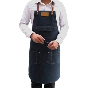 Delantal de Lino Ecológico con Diseño Cruzado en la Espalda, Duradero y Elegante, Ideal para Cocinar, Delantal de Jardinería - Product Image 2