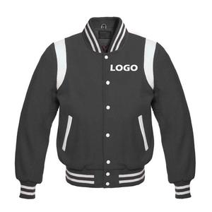 New Arrival 2026 Customized Baseball University College Varsity <b>Jacket</b> for Men Custom <b>Sailor</b> Collar University Varsity - Product Image 1