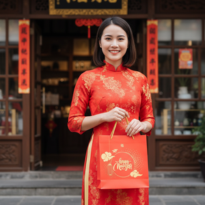 Luxury Eco-Friendly <b>Biodegradable</b> & Recyclable <b>Paper</b> Bags for Perfumes Customized Laminated Gift Bags with Logo Premium Finish - Product Image 5