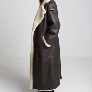 Veste en cuir pour femmes de nouveau style | Meilleures vestes en cuir de mode pour femmes d'arrivée pour vêtements d'hiver/Vestes en cuir à manches longues - Product Image 2