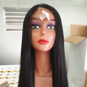 วิกผมมนุษย์แบบไม่มีกาววิกผมมนุษย์แท้วิกผมทำจากหนังศีรษะพร้อมวิกผมลูกไม้ด้านหน้าแบบ HD - Product Image 1