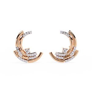 Declaración de lujo 10K 14K 18K oro amarillo laboratorio crecido diamante redondo corte brillante IGI certificado pendientes de mujer joyería - Product Image 6