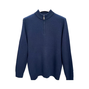 Custom Logo Front Wool Sweater Men's Classic Crew Neck Knitted <b>Jumper</b> Premium Winter Fashion ODM Wholesale Supplier - Product Image 2