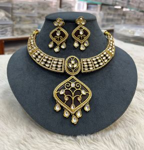 ชุดสร้อยคอเพชรโมอิสพร้อมจี้หินโมนาลิซ่าสำหรับผู้หญิงชุดสร้อยคอสุดหรูเหมาะสำหรับทุกโอกาส - Product Image 3