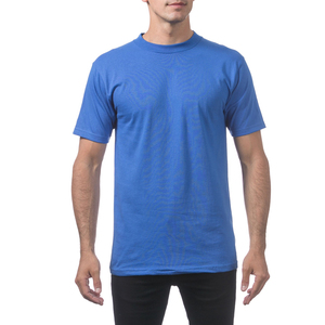 Camiseta con bolsillo de algodón orgánico 100%, camiseta Unisex de manga corta, camisetas Pro Club ajustadas - Product Image 5