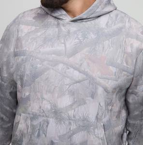 เสื้อมีฮู้ดผ้าฝ้าย100% แนวไฮสตรีทเสื้อมีฮู้ดโอเวอร์ไซส์แบบวินเทจดีไซน์แบบกระเป๋าด้านหน้า - Product Image 5