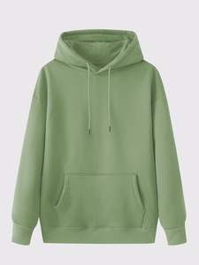 Sweats à capuche en tricot pour hommes grande taille, personnalisables, chauds, doux, coupe décontractée, parfaits pour les tenues décontractées, le style urbain, les superpositions quotidiennes - Product Image 3