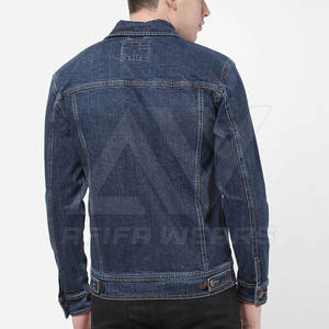 Vestes en jean légères de haute qualité pour hommes à col montant avec motif de lettres pour l'hiver - Product Image 3