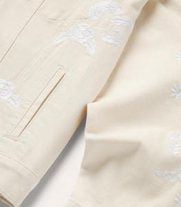 Services OEM Veste d'hiver de haute qualité avec logo brodé sur mesure Nouveau design Veste en jean pour hommes pour l'hiver - Product Image 4