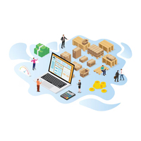 Sistema de software de gestión de inventario en línea y fuera de línea