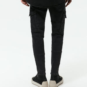 Cotton Fabric Soft Breathable Comfortable Adjustable Waist Multiple With Pockets <b>Cargo</b> Pants With Pockets Button Closure Durable - Product Image 3