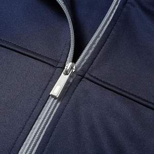 Conjunto deportivo informal con cremallera completa para hombre, chándal de manga larga con cuello levantado para invierno, para correr, trotar, chaqueta deportiva, Pantalones - Product Image 6