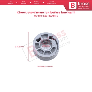 BWR5604 Window Regulator Repair <b>Cable</b> Roll <b>Gear</b> Reel Wheel Pulley Right Door for Land Discovery MK5 L462 2017-On - Product Image 5