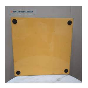 Vente en gros de plateaux en bois MDF personnalisés | Plateaux de service ronds revêtus d'émail | Plateaux décoratifs de cuisine et de salle à manger en résine faite à la main - Product Image 3