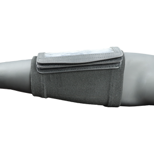 TSPORT Wrist Playbook con cinco ventanas para fútbol y béisbol, tallas negras JR/SR - Product Image 3