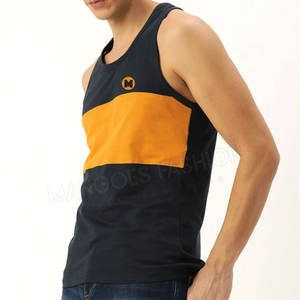 เสื้อกล้ามสำหรับผู้ชายทรงหลวมดีไซน์ระบายอากาศได้ชุดออกกำลังกายฤดูร้อนพิมพ์ลายไซส์ XL - Product Image 3